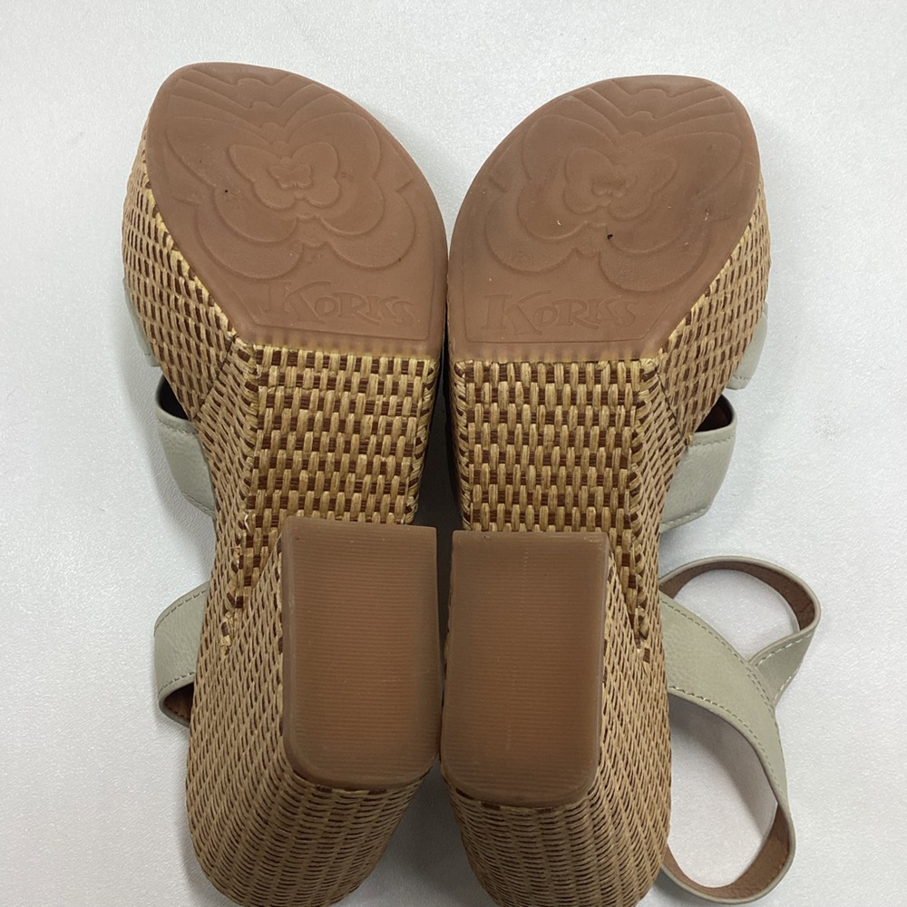 Korks Dee Wedge Platform Sandal Size 9 - Picture 9 of 12